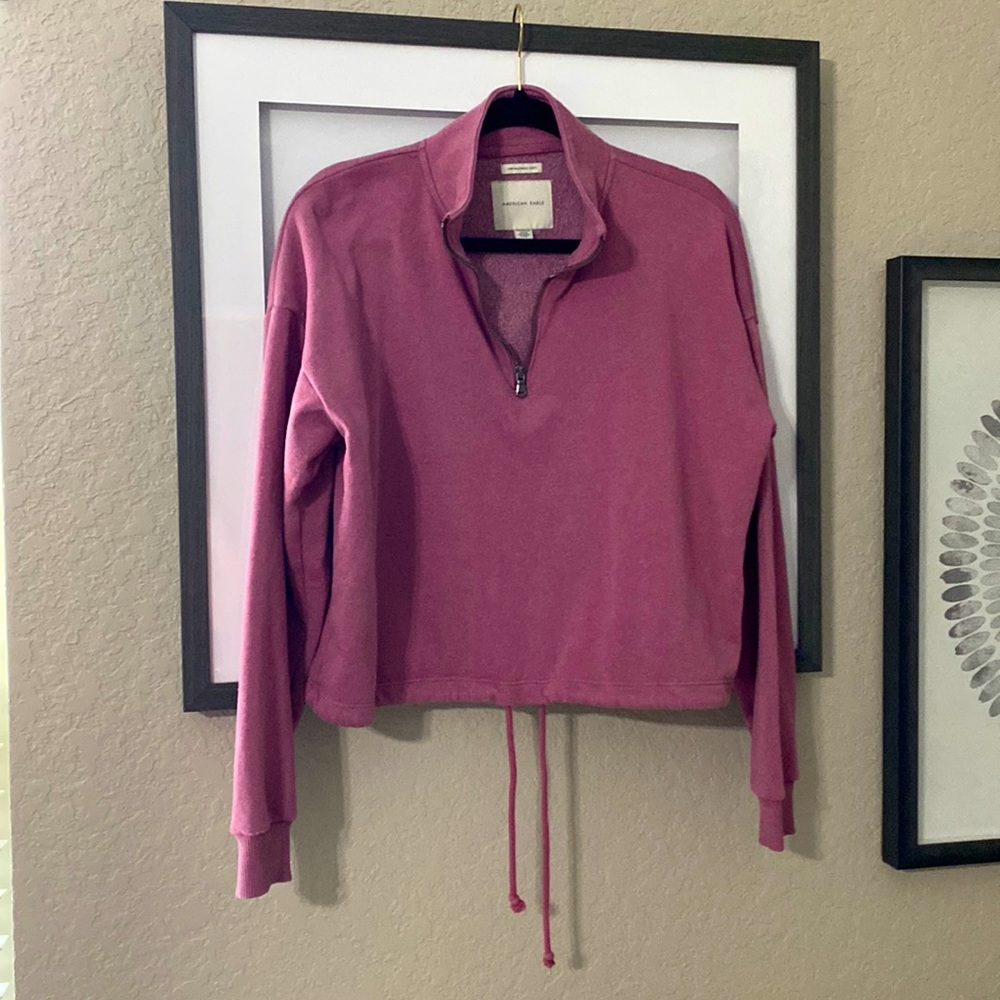 American Eagle Drawstring Sweatshirt